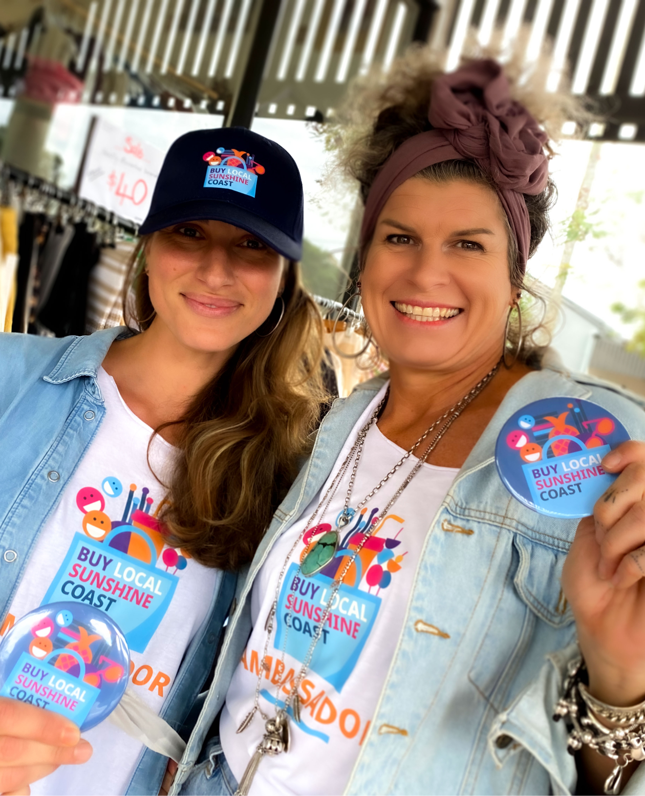 Sunshine Coast Buy Local Day campaign by Nina Hansen Design