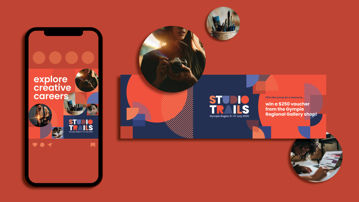 Open Studio Trails Art festival design Nina Hansen Design